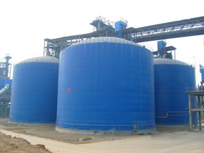 正阳水泥钢板库改造