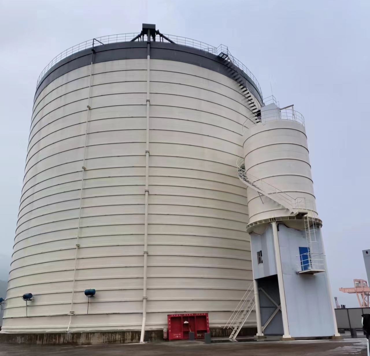 正阳10万吨水泥钢板库